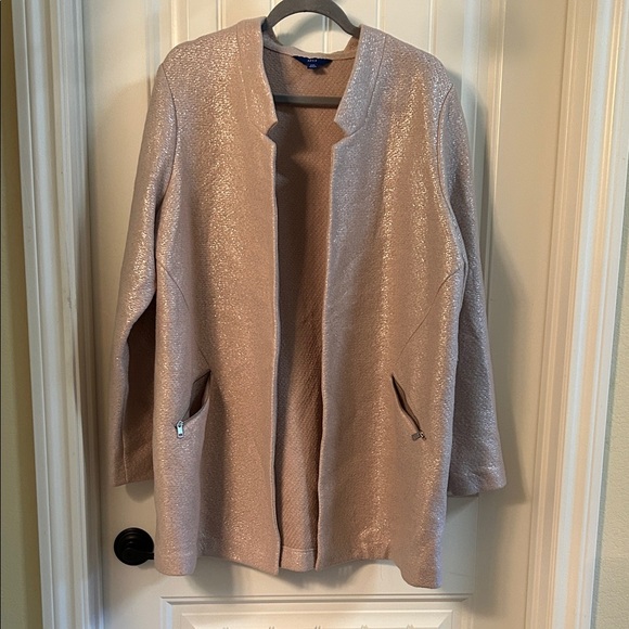 Apt. 9 Jackets & Blazers - Apt. 9 Shimmering Tan Blazer